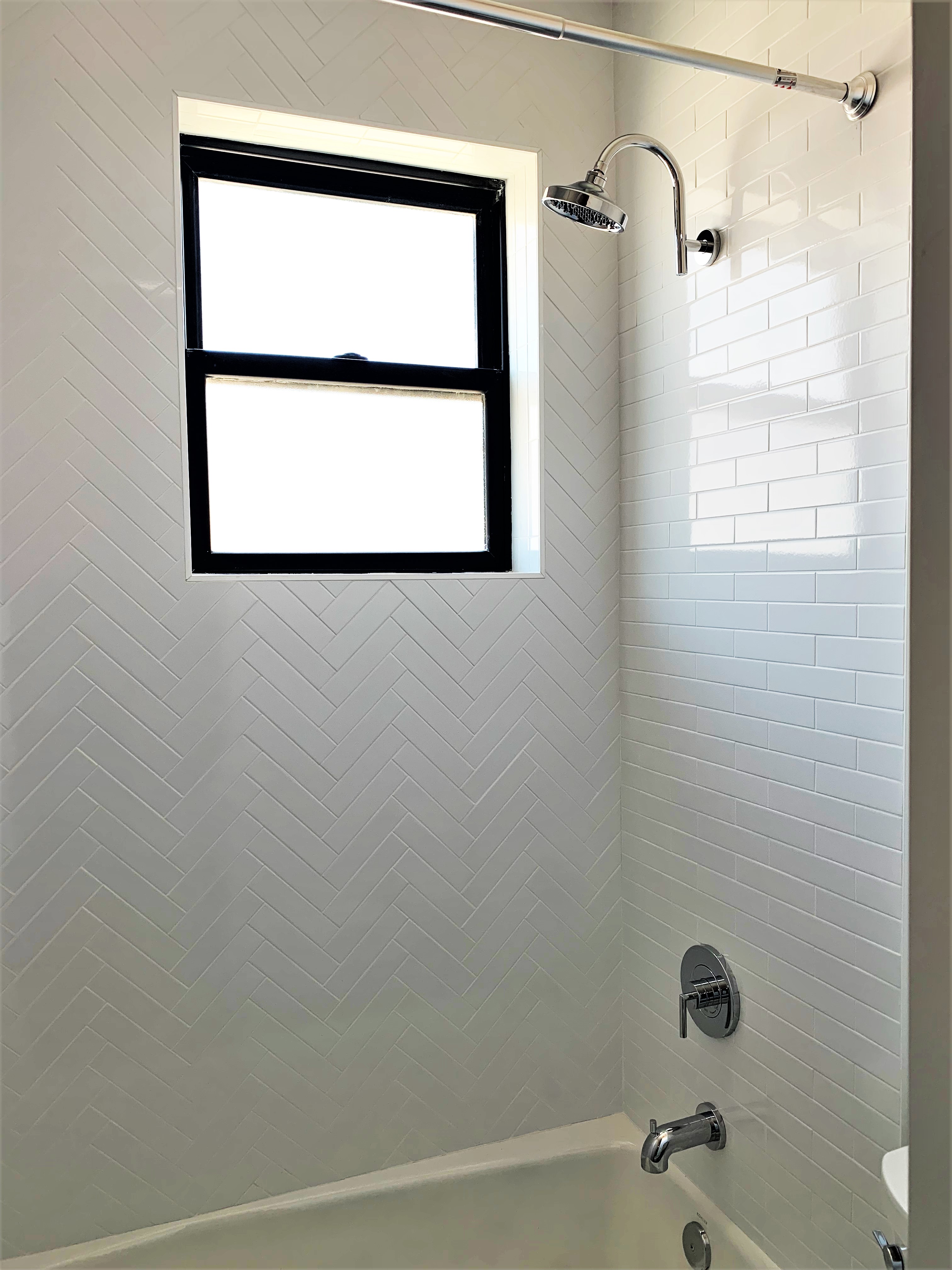shower wall tile, custom design