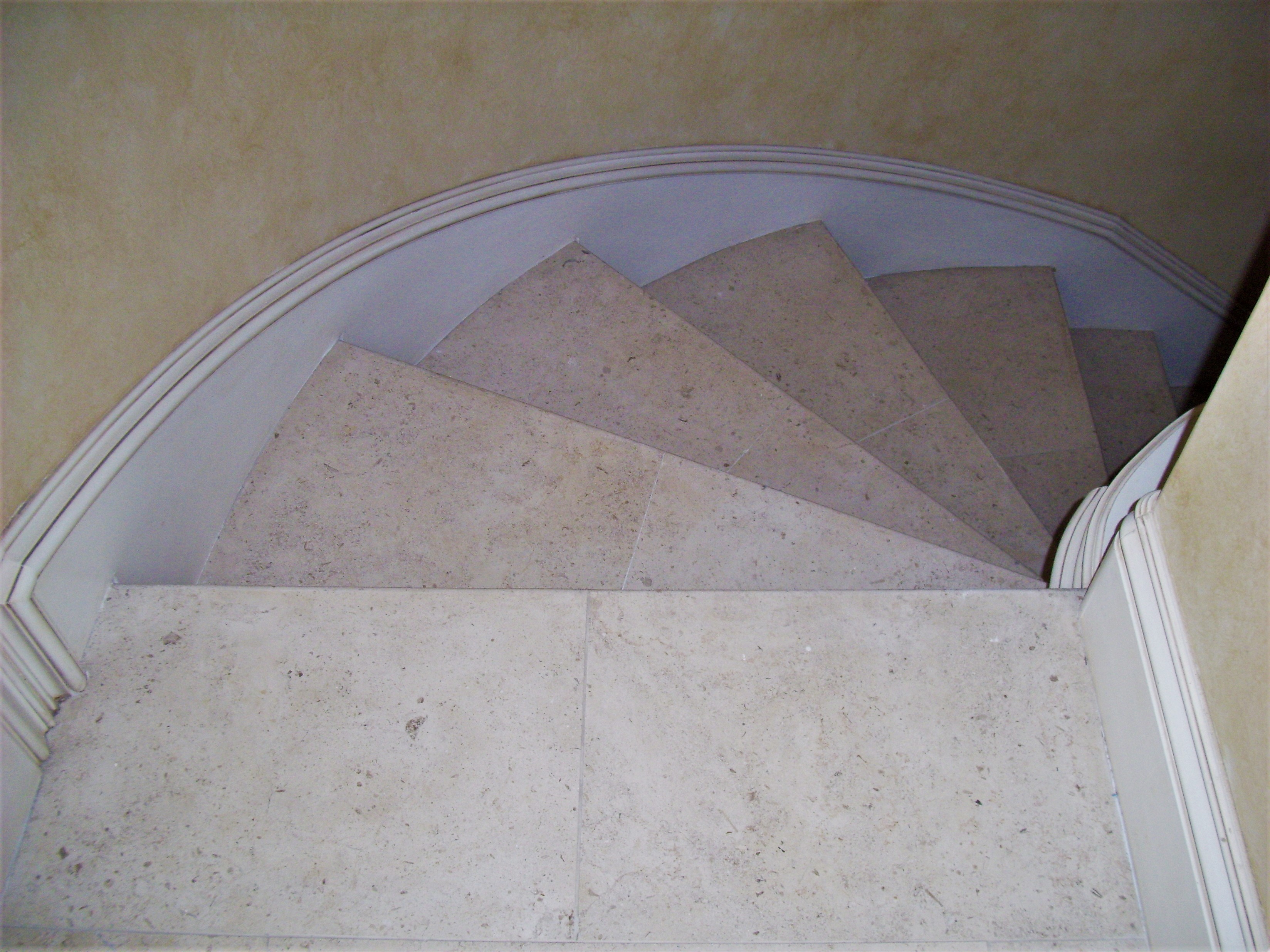 natural stone staircase