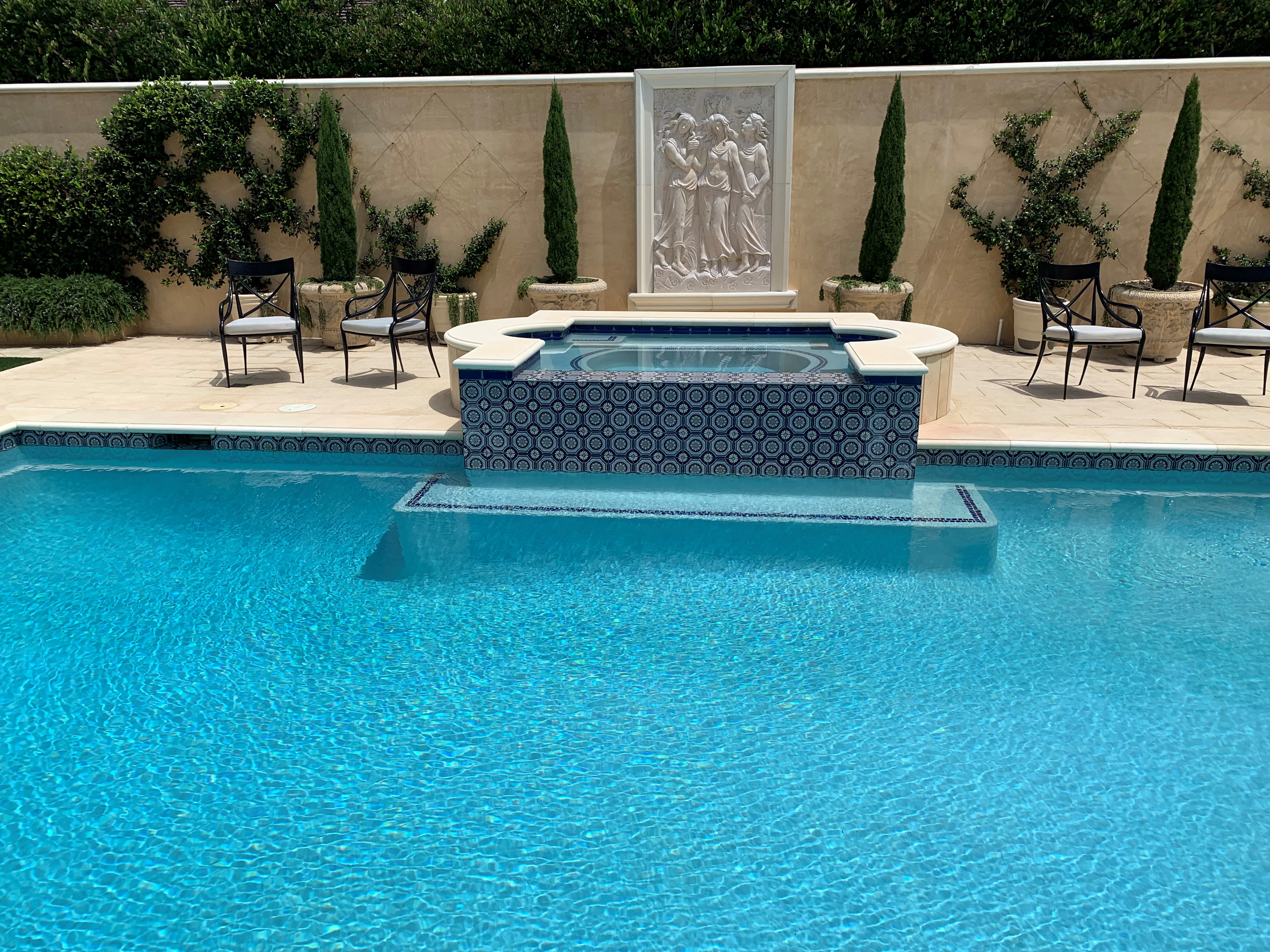 exterior design, pool, Jacuzzi 