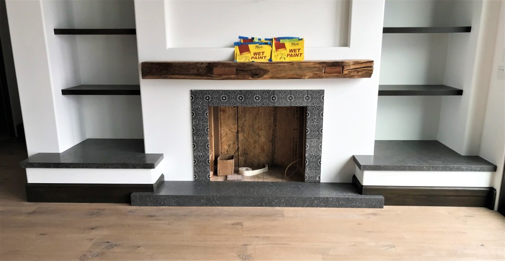 fireplace, natural stone