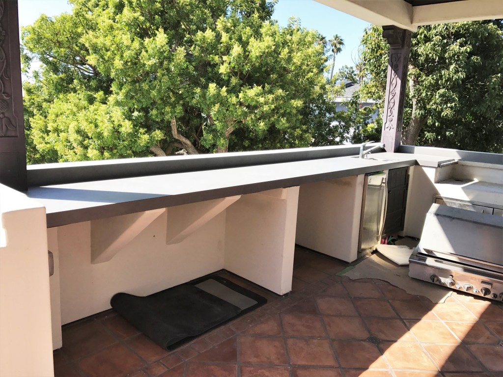 exterior design, grill, counter top 